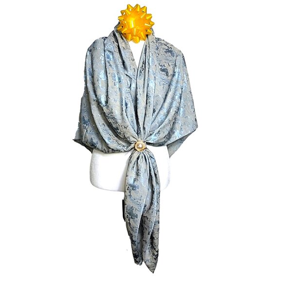 NWT Double Sided Silk Scarf 52 NWT Double Sided Silk Scarf 52\